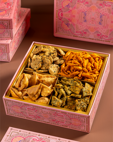 Pink Bhaji Box