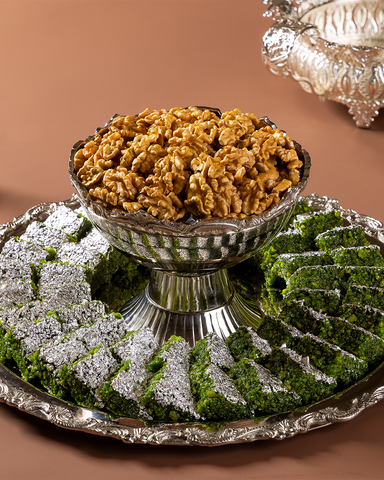 Pista Lauj Thaal with Dry Fruits Bowl