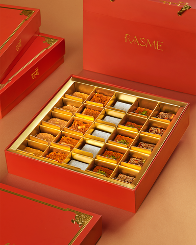 Assorted Mithai Box 25 Pcs
