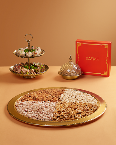 Dry fruit thaal