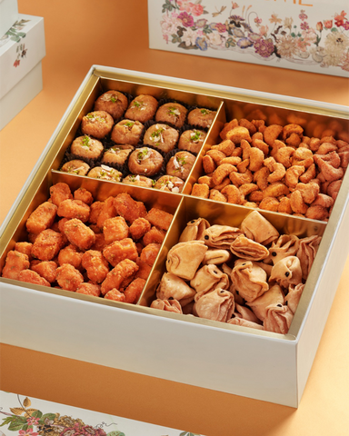 Floral Bhaji Box