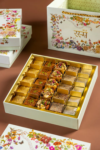 Floral Mithai Box 25pcs