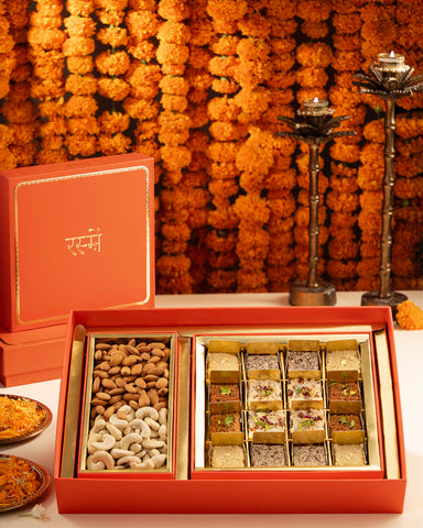 Orange classic hamper